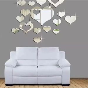 ✨Mirror Hearts Wall Decor✨